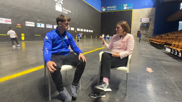 Haritz Etxabe: eskuz banakako gazte mailako txapelduna