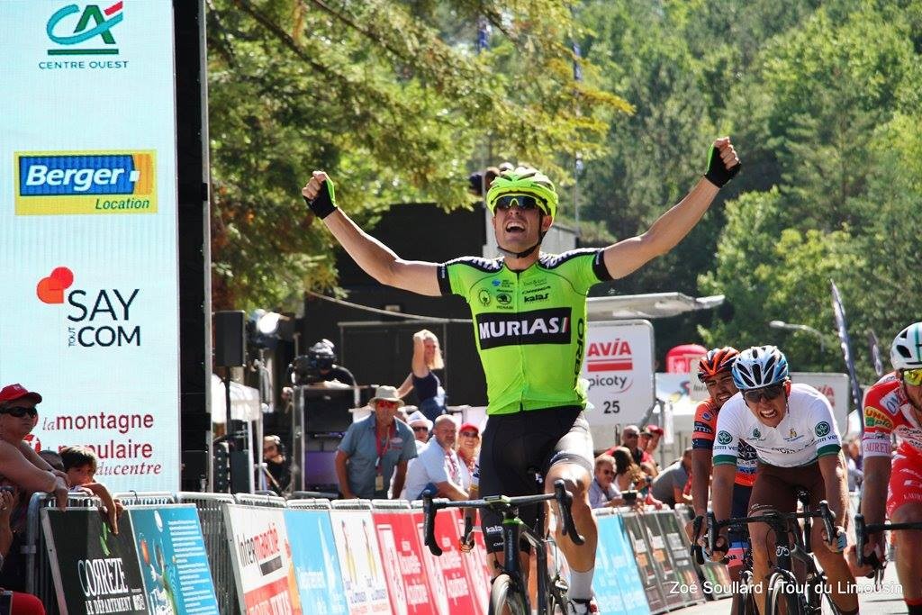 Mikel Aristi garaile Limousingo Tourraren bigarren lasterketan