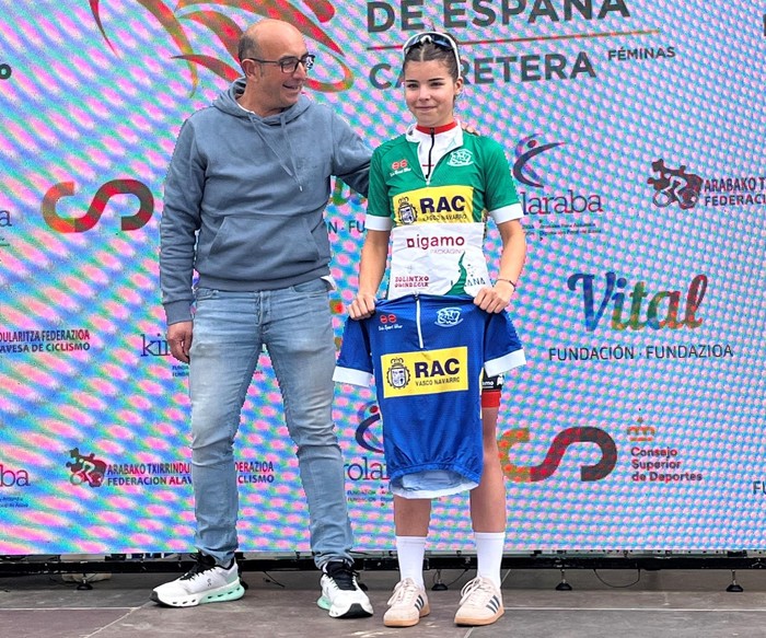 Ziortza Heredia Arabako Challenge-ko liderra