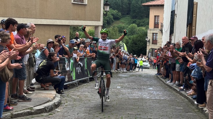 Gorka Corres (Caja Rural), indartsuena Gatzagan