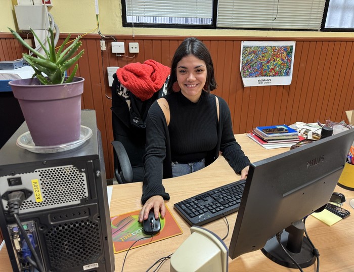 Uxue Sampedro: "Banekien lantalde ona izango nuela, eta hala da"