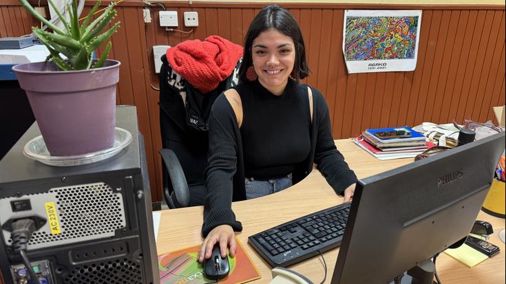 Uxue Sampedro: "Banekien lantalde ona izango nuela, eta hala da"