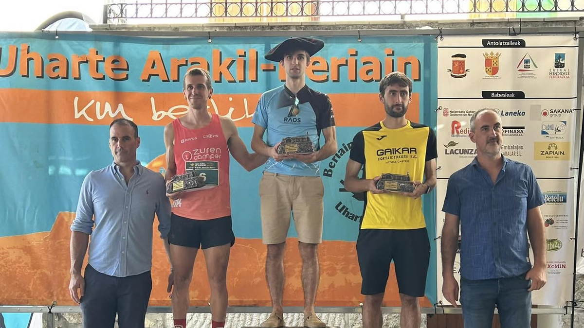 Aitor Ugarte nagusitu da Beriaingo Kilometro Bertikalean