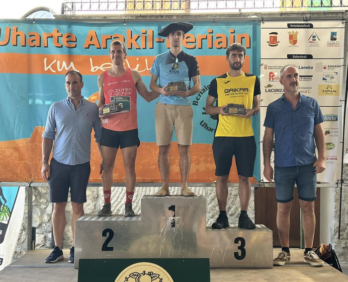 Aitor Ugarte nagusitu da Beriaingo Kilometro Bertikalean