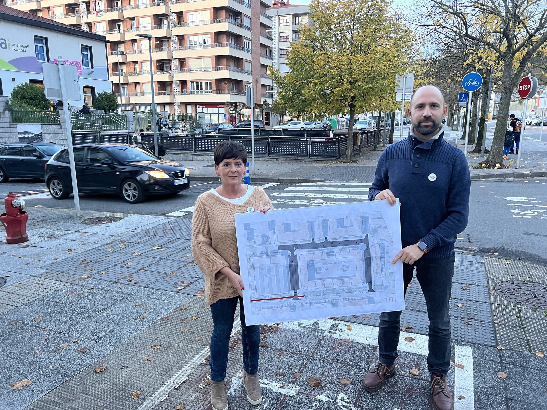 Oinezkoen segurtasuna areagotzea du helburu EH Bilduk