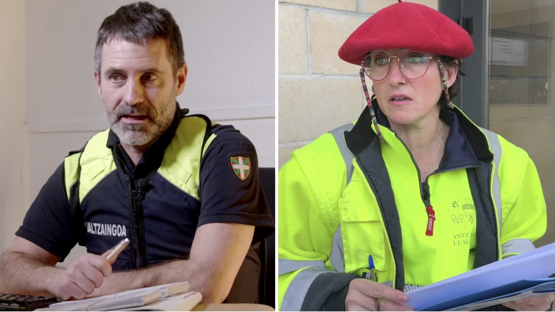 Aguazilaren eta udaltzainaren lana ezagutzen
