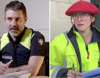 Aguazilaren eta udaltzainaren lana ezagutzen
