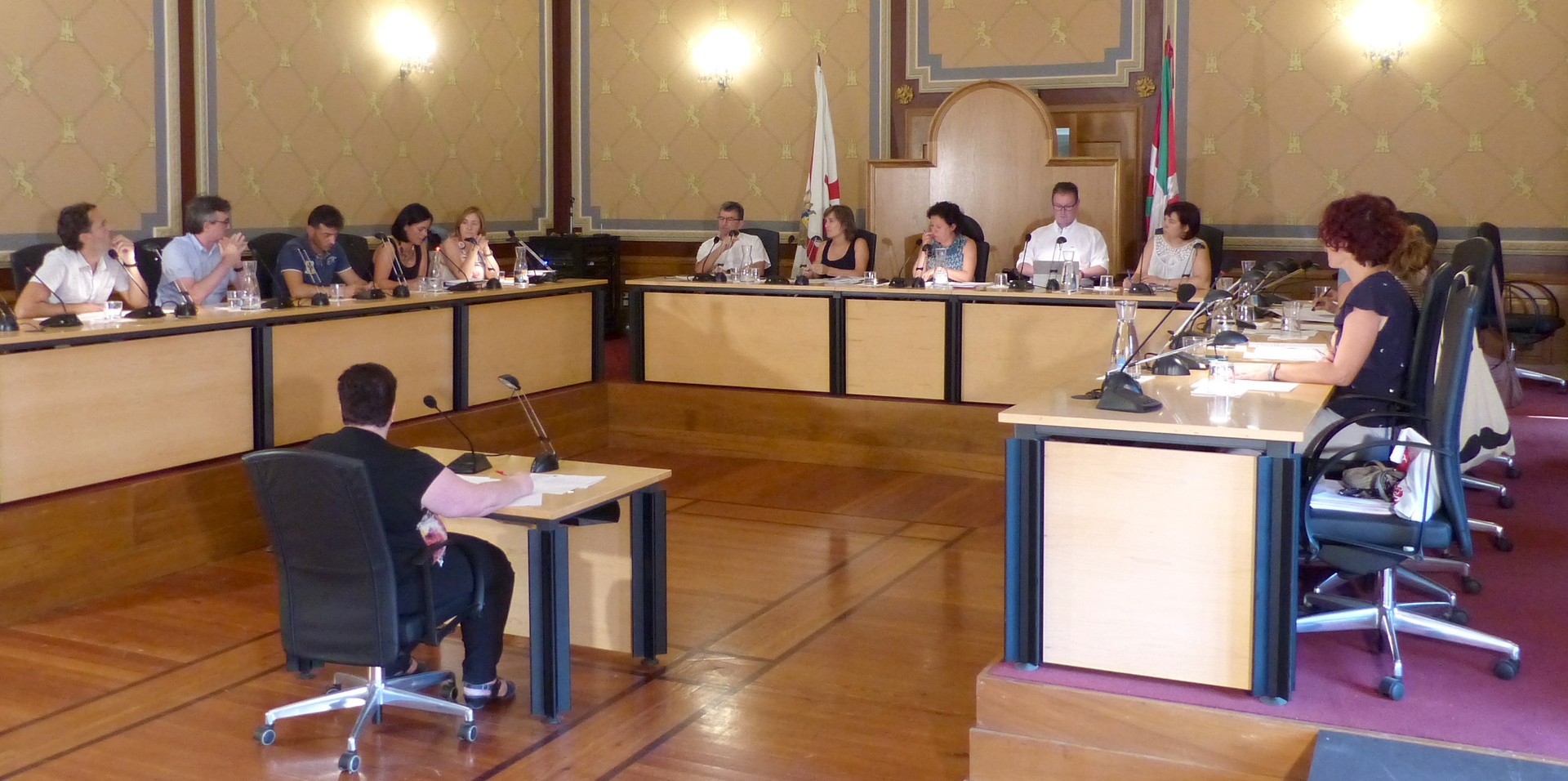 Boluko frontoiko estalkiaren eta igerilekuaren auziei soluzioak bilatzen