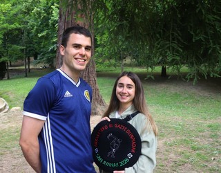 Joseba Ormaetxea eta Ainhoa Arana: "Herritar guztiak elkartzeko gai direla erakutsi dute Arrasateko Gazte Olinpiadek"