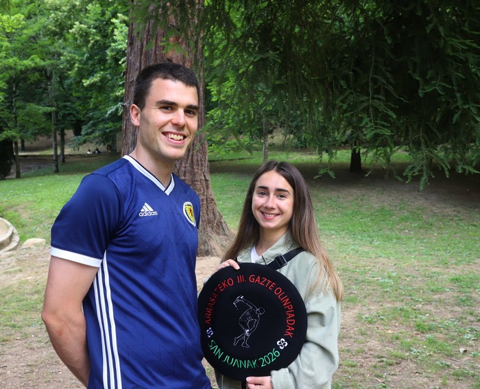 Joseba Ormaetxea eta Ainhoa Arana: "Herritar guztiak elkartzeko gai direla erakutsi dute Arrasateko Gazte Olinpiadek"
