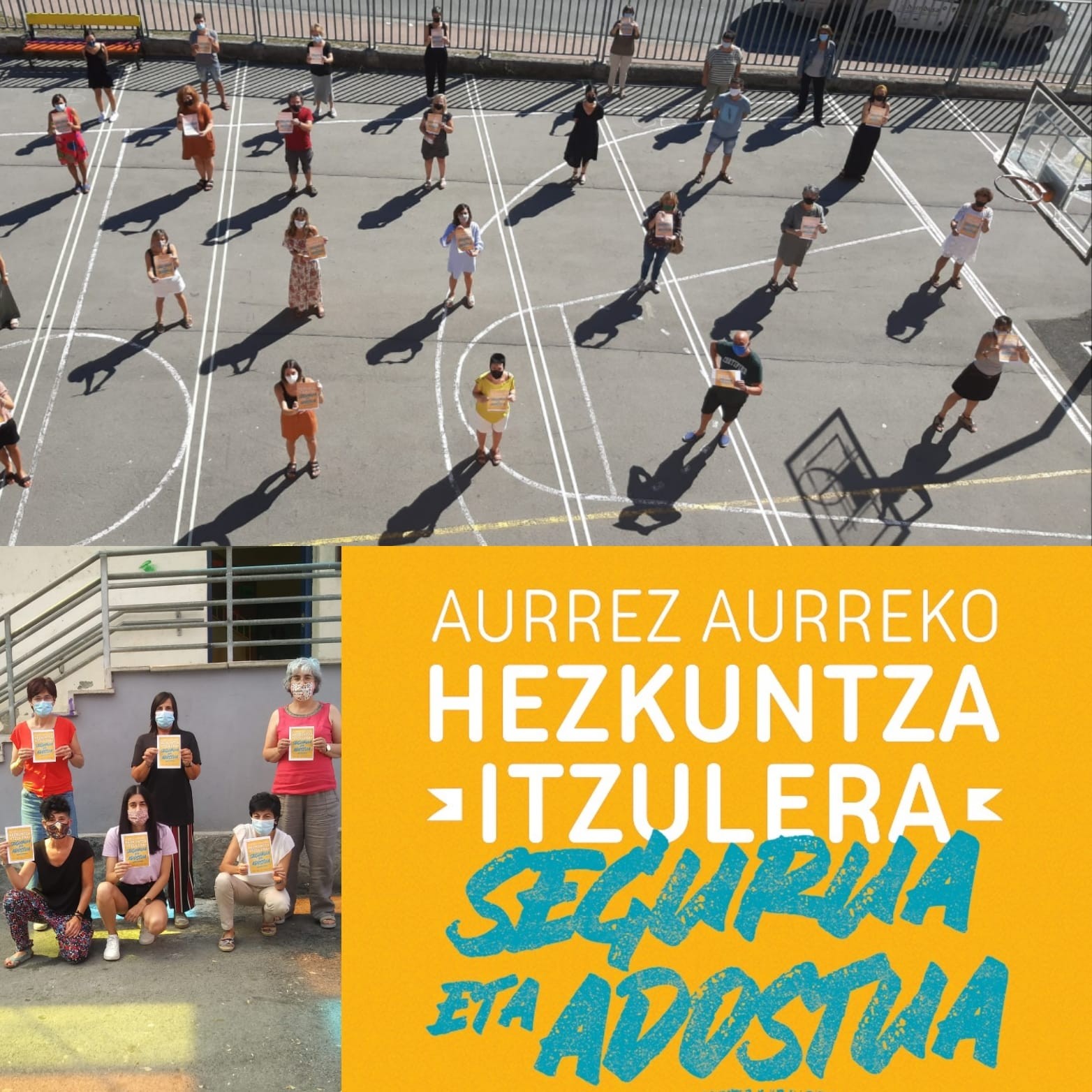 A.H.E ITZULERA SEGURUA ETA ADOSTUA ALDARRIKATZEN