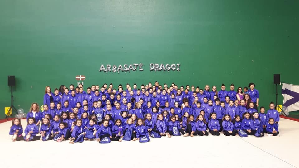Arrasateko 150 gimnasta denboraldian barrena