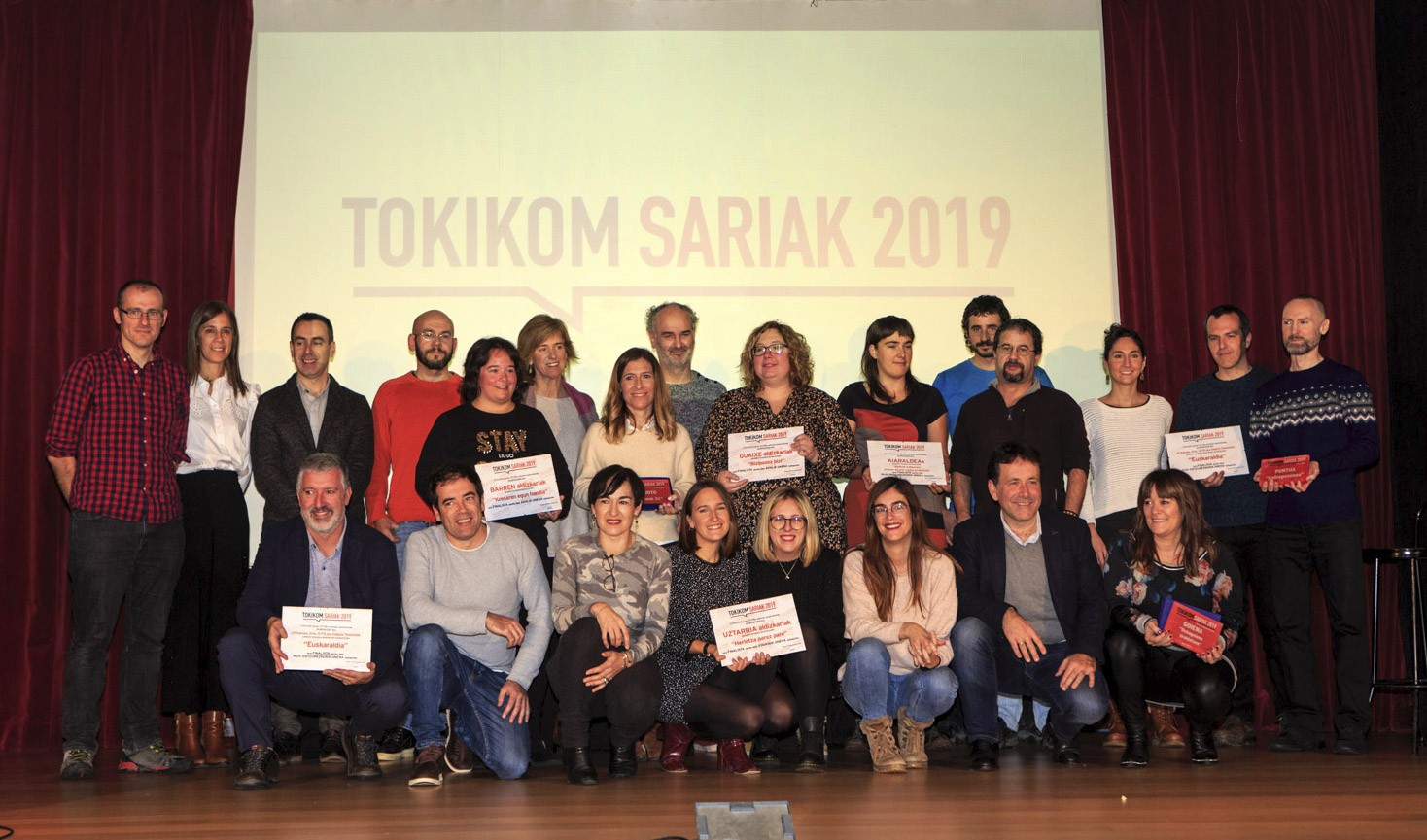 Publikoak botoa emateko aukera izango du TOKIKOM Sarien 2020ko edizioan