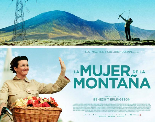 'La mujer de la montaña' filma aire librean ATZERATUTA