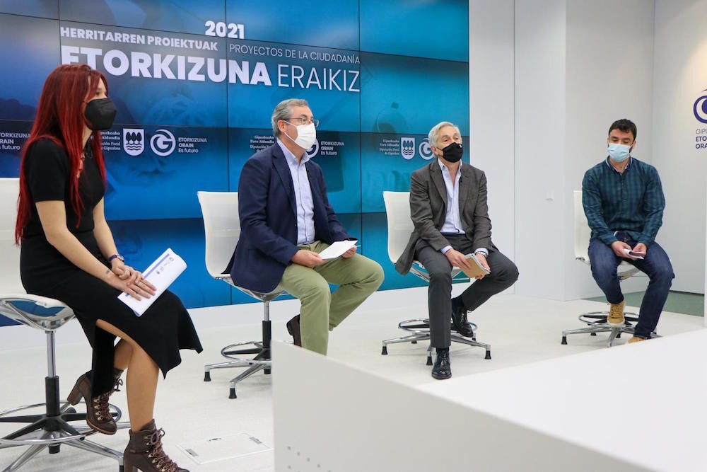 Herritarren proiektu esperimentalei zuzendutako laguntzak aurkeztu ditu Aldundiak