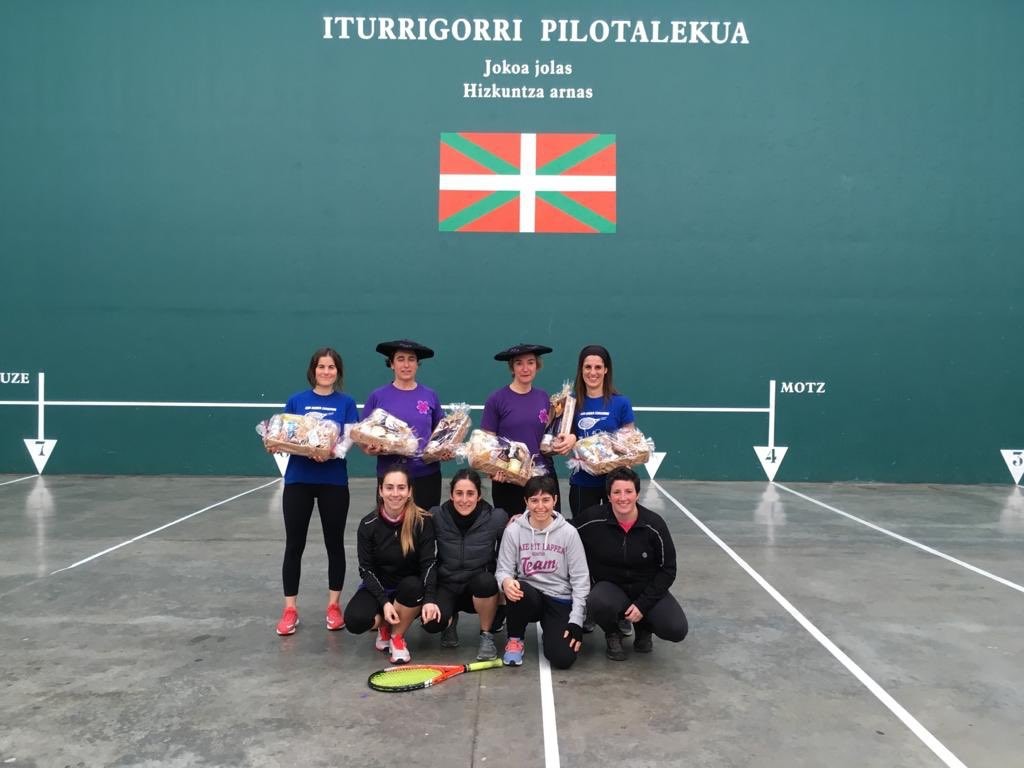 Azken egunak Emakumezkoen Frontenis txapelketan izena emateko