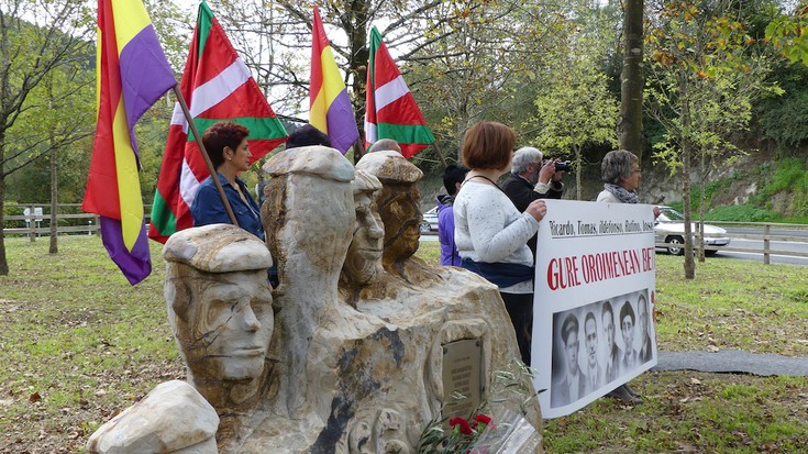 Duela 85 urte fusilatutako bost osintxuarrak omenduko dituzte domekan