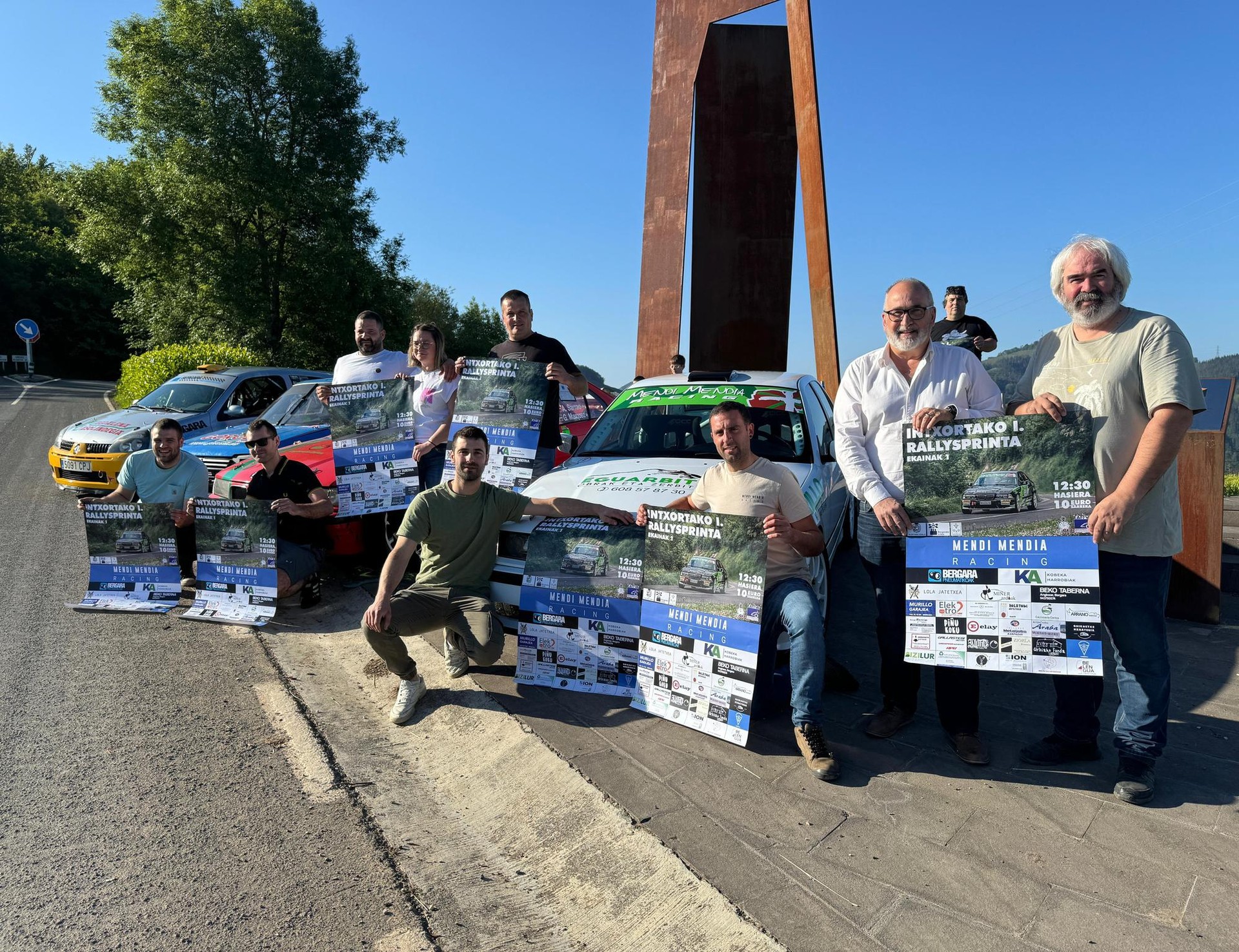 "Errebuelta, pendiz eta aldapa aldaketa asko" izango ditu Intxortako lehenengo rallysprintak