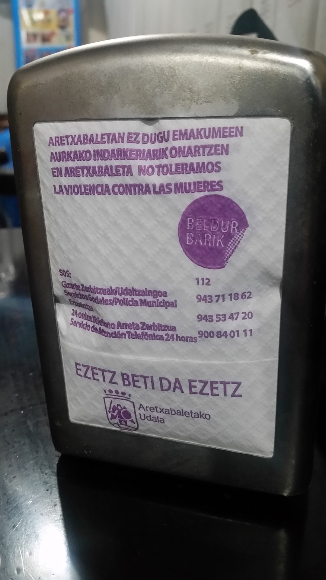Indarkeria matxistatik libre bizitzeko aldarria