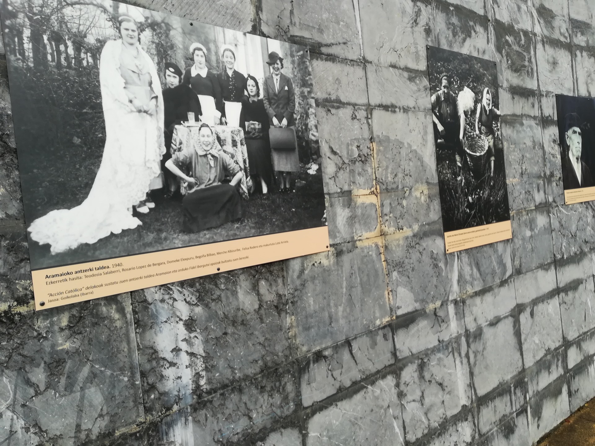 Aramaioko emakumeen historia balioan jartzeko erakusketa ibiltaria jarriko dute