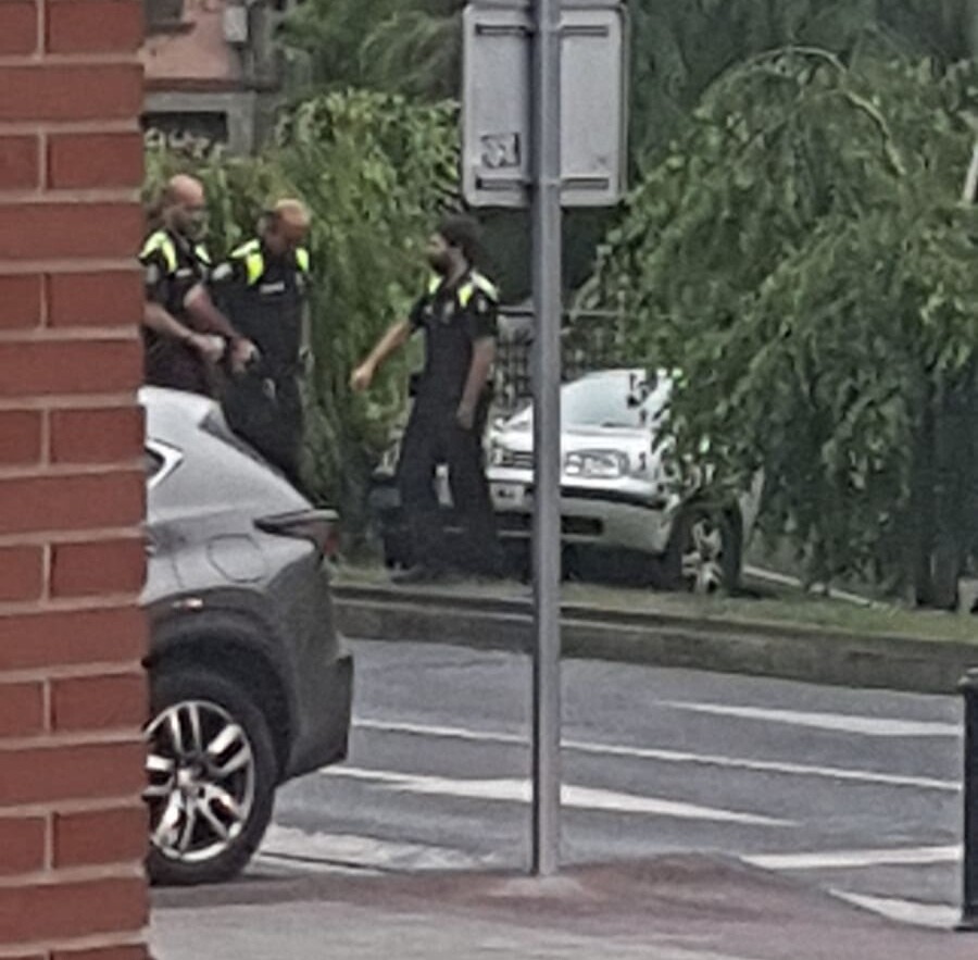 Auto bat gutxigatik ez da errekara joan esku-frenoa jartzea ahaztu ondoren