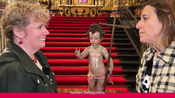 'Hemen Debagoiena': Juan de Mesa artistarena izan daiteke Oñatiko parrokiako Jesus Haurtxo Garailea