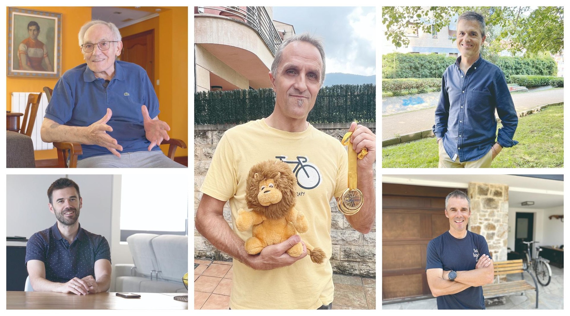 Frantziako Tourraren handitasuna barrutik bizi izan dutenekin berbetan