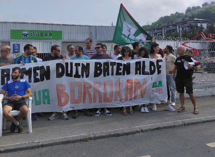 Greba mugagabera joko dute Itasua IATko langileek, "egoera konpondu ezean"