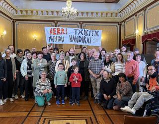 Angiozar Toki Erakunde Txikia eratzeko Udalaren ekimena hastea onartu du Bergarako udalbatzak aho batez