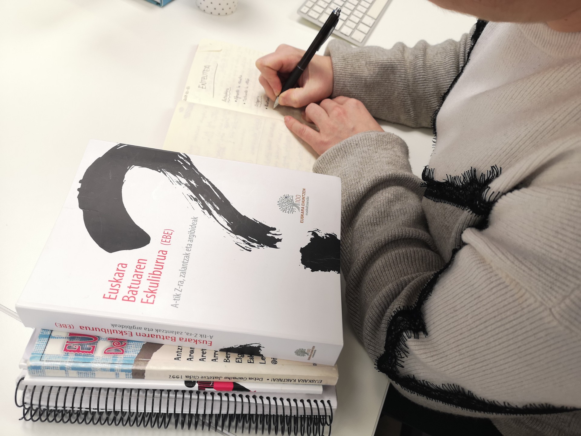 Idazten trebatzeko ikastaroa antolatu du Loramendik datorren urterako
