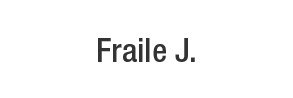 FRAILE J. logotipoa