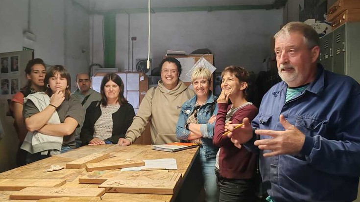 Zahar-Berrikoak, Arte elkartekoen egurrezko artelanen artean