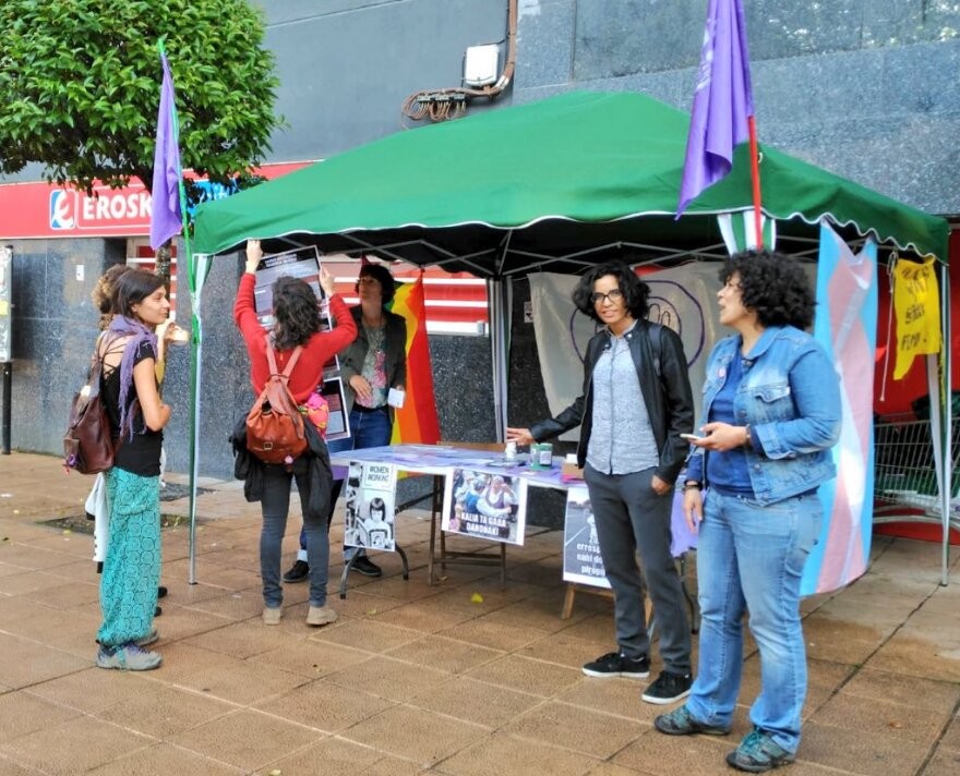 Jaiak feminismotik eraikitzeko gunea