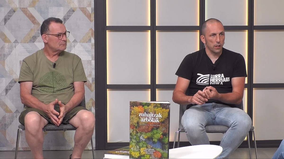 Zuhaitzak eta arbolak Euskal Herrian: "Liburuak kultura eta natura bat direla azaltzen du"