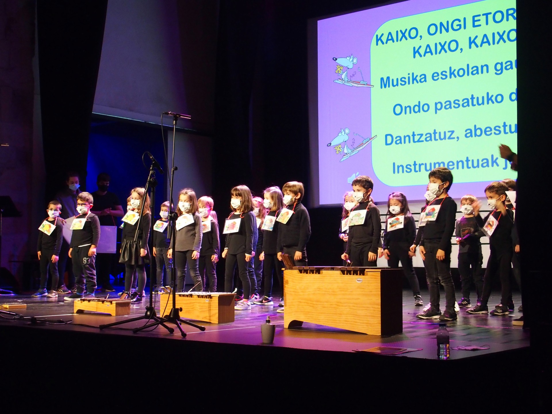 'Koloretako munstroa' ikuskizuna eskainiko dute egubakoitzean, Bergarako Musika Eskolako ikasleek