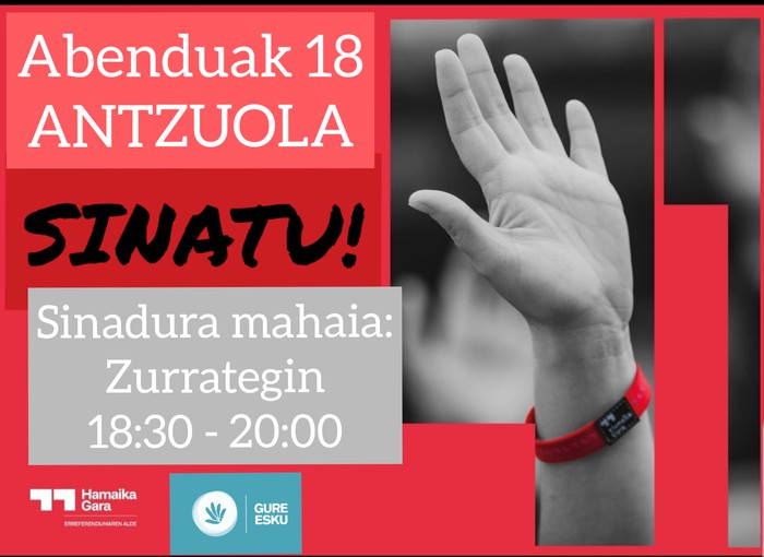 GURE ESKU: 11 GARA, SINADURA BILKETEN AZKEN TXANPA!
