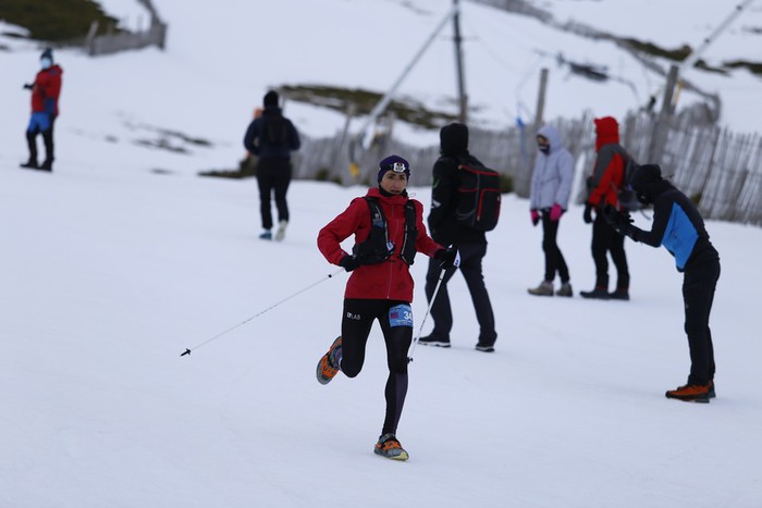 Oihana Kortazar garaile La Covatillako snowcross txapelketan