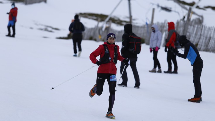 Oihana Kortazar garaile La Covatillako snowcross txapelketan