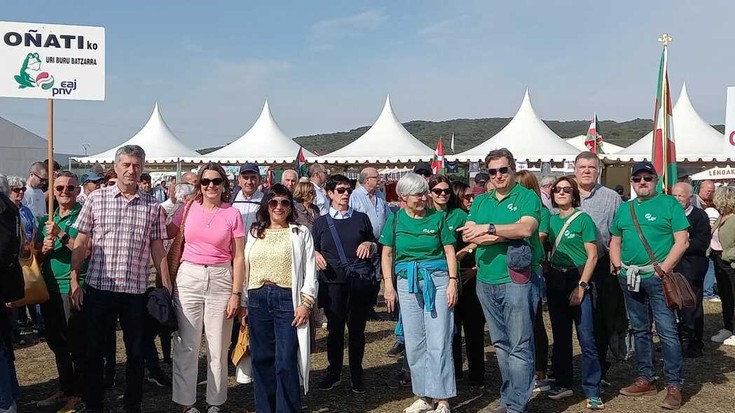 Alderdi Egunean izan dira debagoiendarrak ere