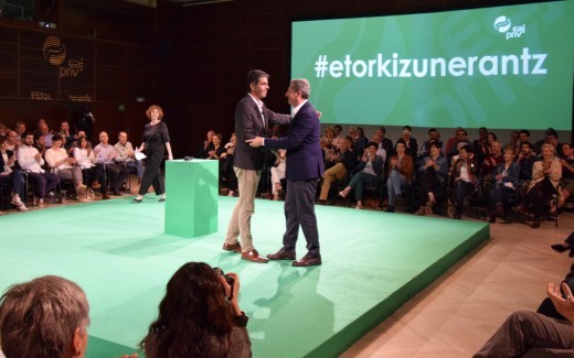 Markel Olano aurkeztu du EAJ-PNVk Gipuzkoako diputatu nagusirako hautagai bezala