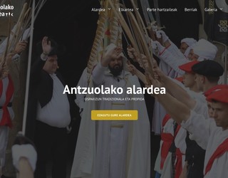 Alardearen webgunea berritu egin dute, eduki eguneratua gehituta