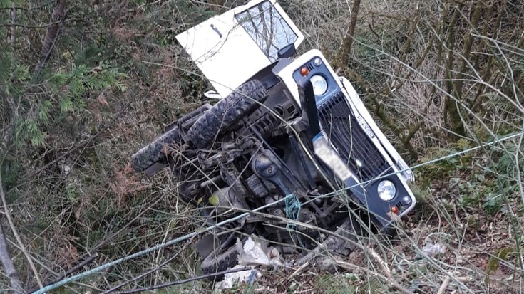 Auto batek istripua izan du Araotzen