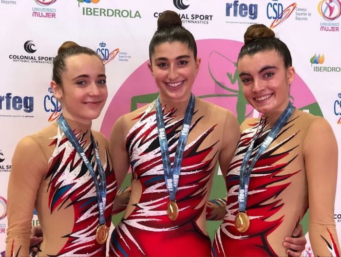 Dragoi gimnasia taldeak garaipena lortu du Espainiako Txapelketan