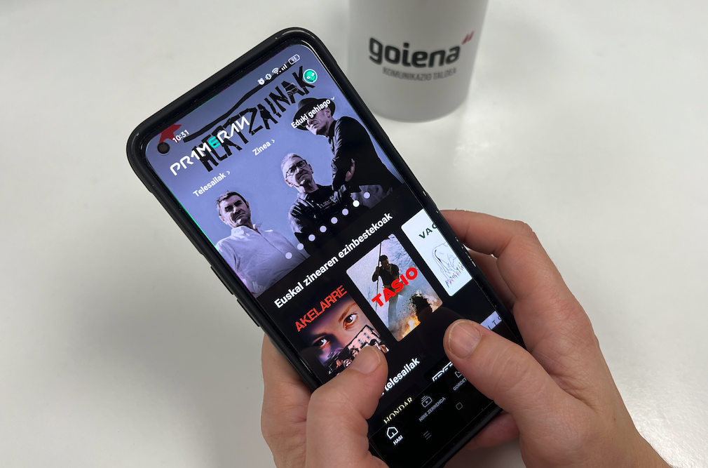 Primeran euskarazko edukien streaming plataforma berria heldu da