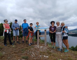 Ikasturteko azken irteera egin dute Aramaioko Lagunkoiakoek