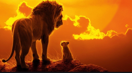 'El rey león' filma, gaztetxoendako