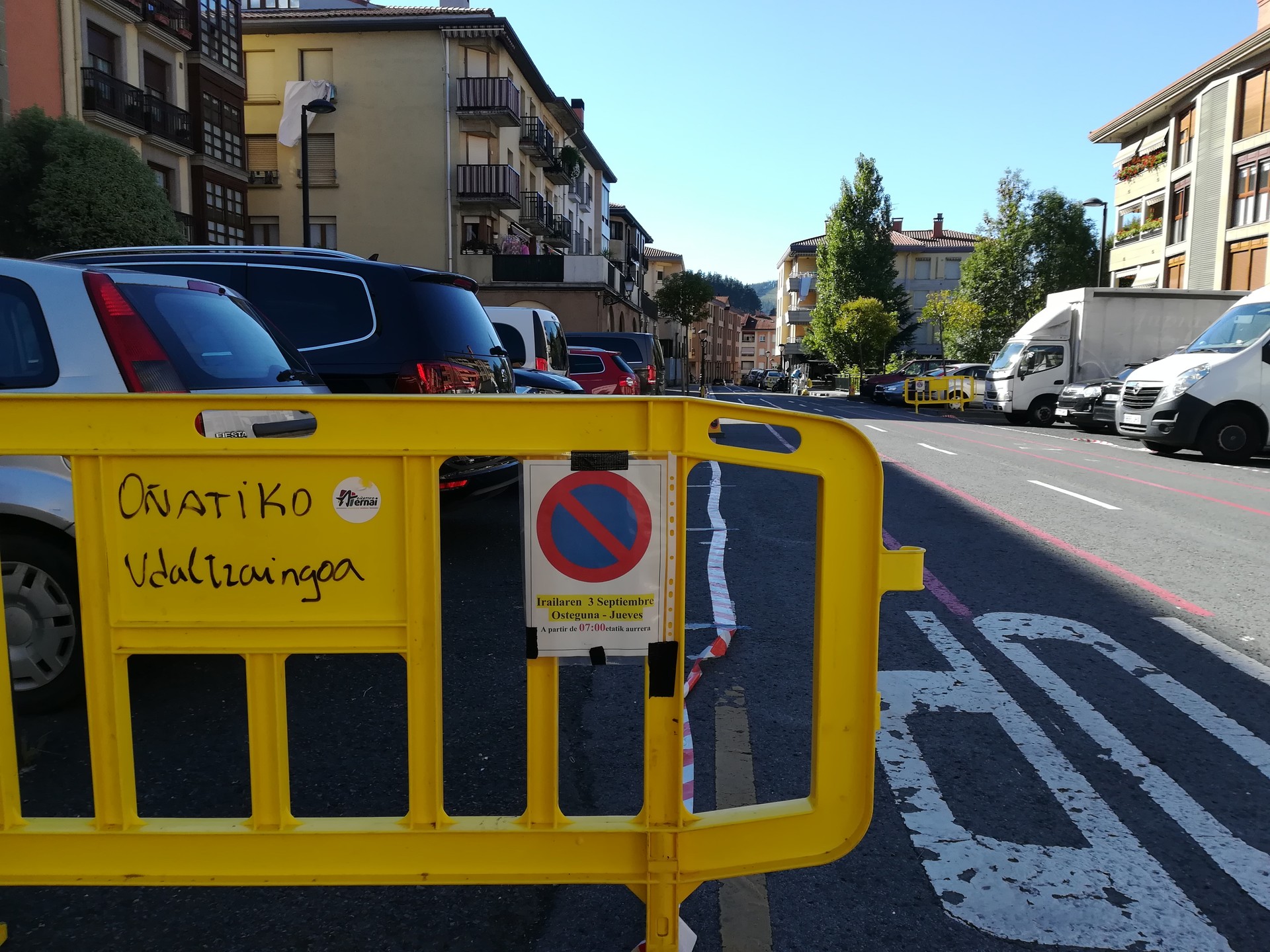 Gaurtik domekara ezingo da Ultzegin kalean aparkatu