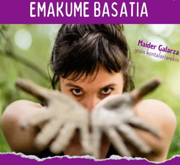 'Emakume basatia' ipuin saioa