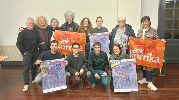 Eskoriatzako Korrika batzordea eratuta, lanerako prest