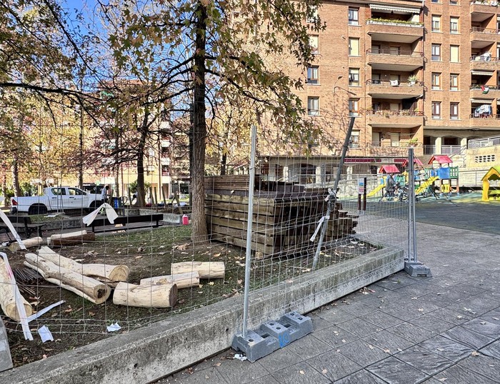 0 eta 3 urtekoendako gunea ari dira egiten San Lorentzon